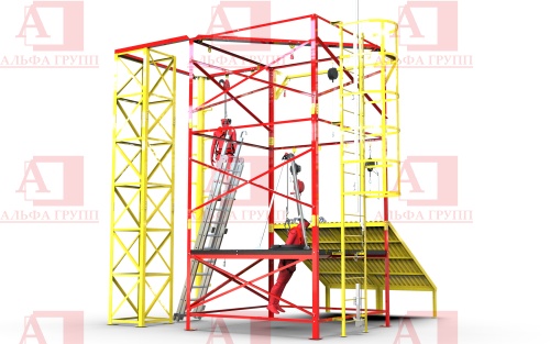 Учебно-тренировочный полигон Альпинист-2-03-2. Учебно-тренировочный полигон Альпинист-2-03-2.